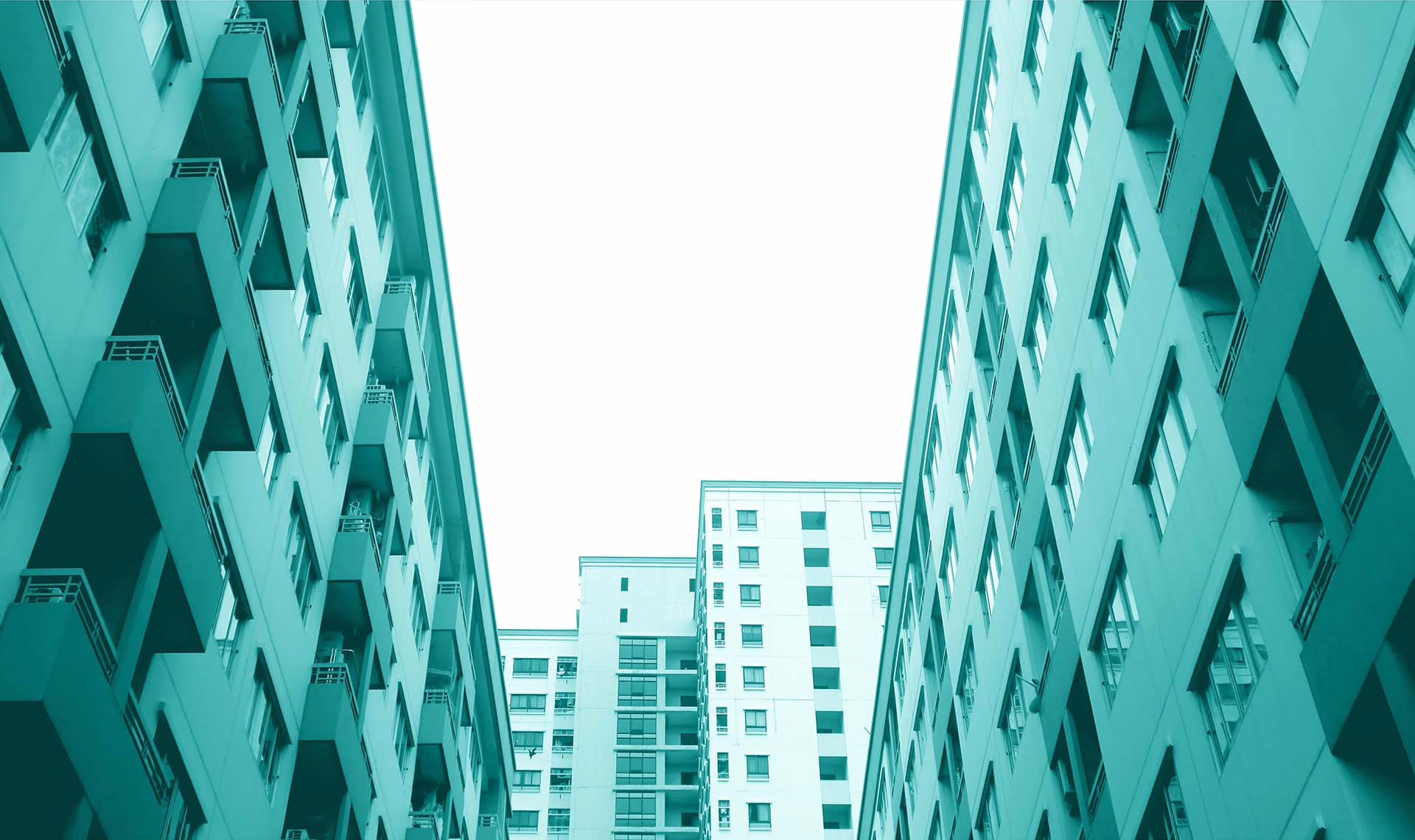 High rise apartment buildings